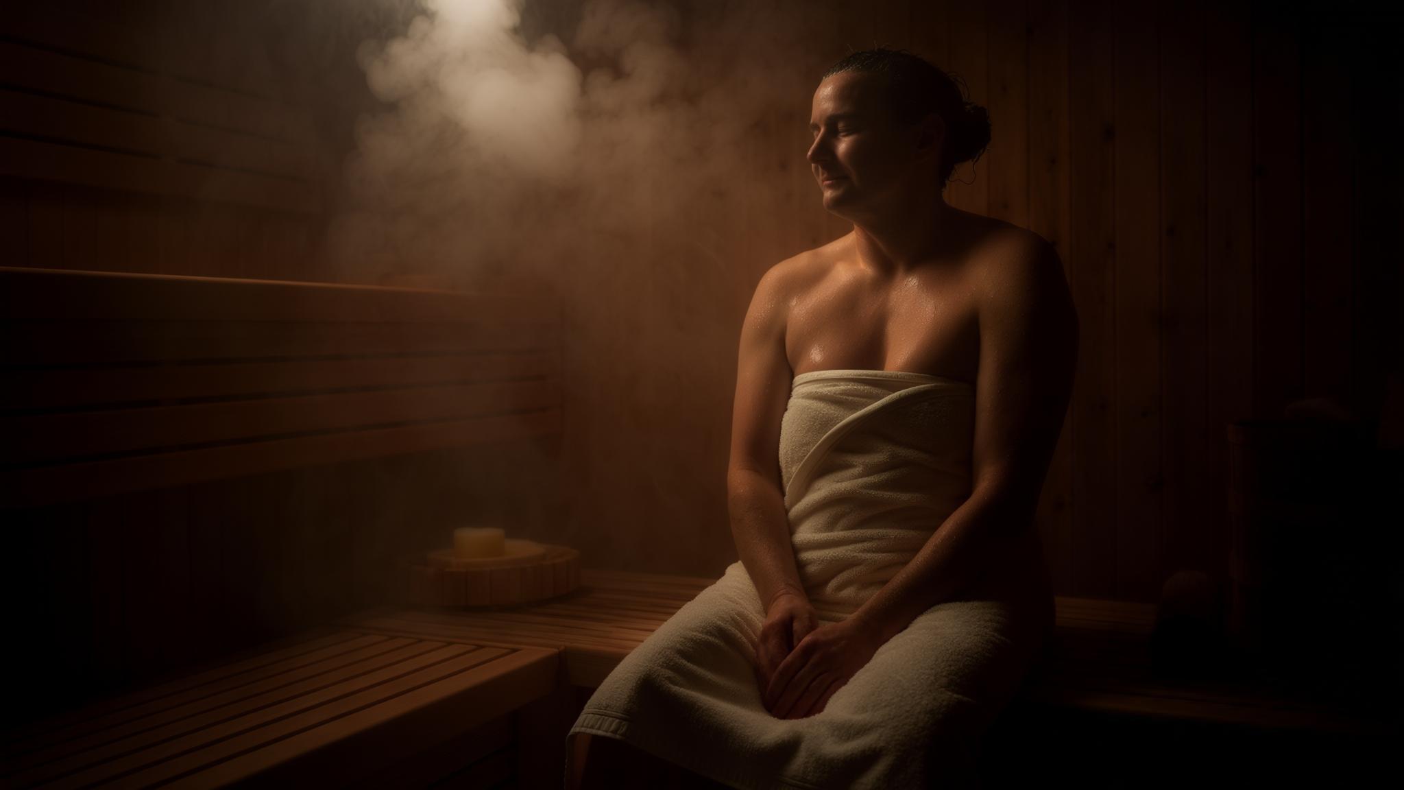 Sauna After Massage